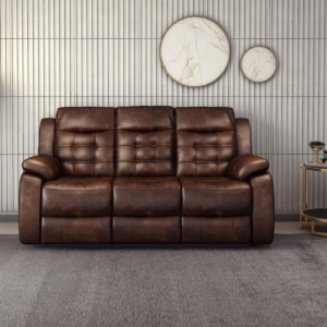 Classic Leather Sofa Set