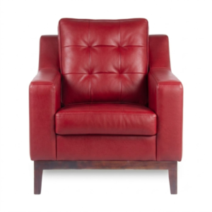 bari-1-seater-leather-red