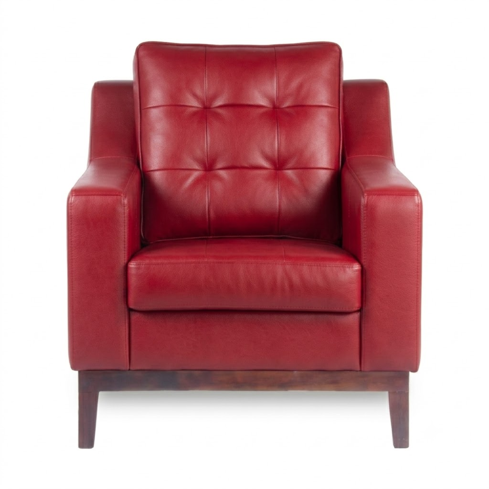bari-1-seater-leather-red