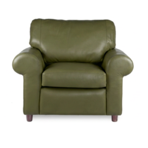 essen-1-seater-leather-olive-green